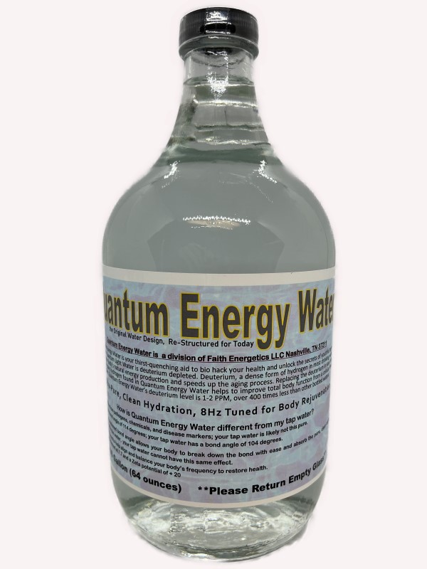 Quantum Energy Water 64 oz. Bottle
